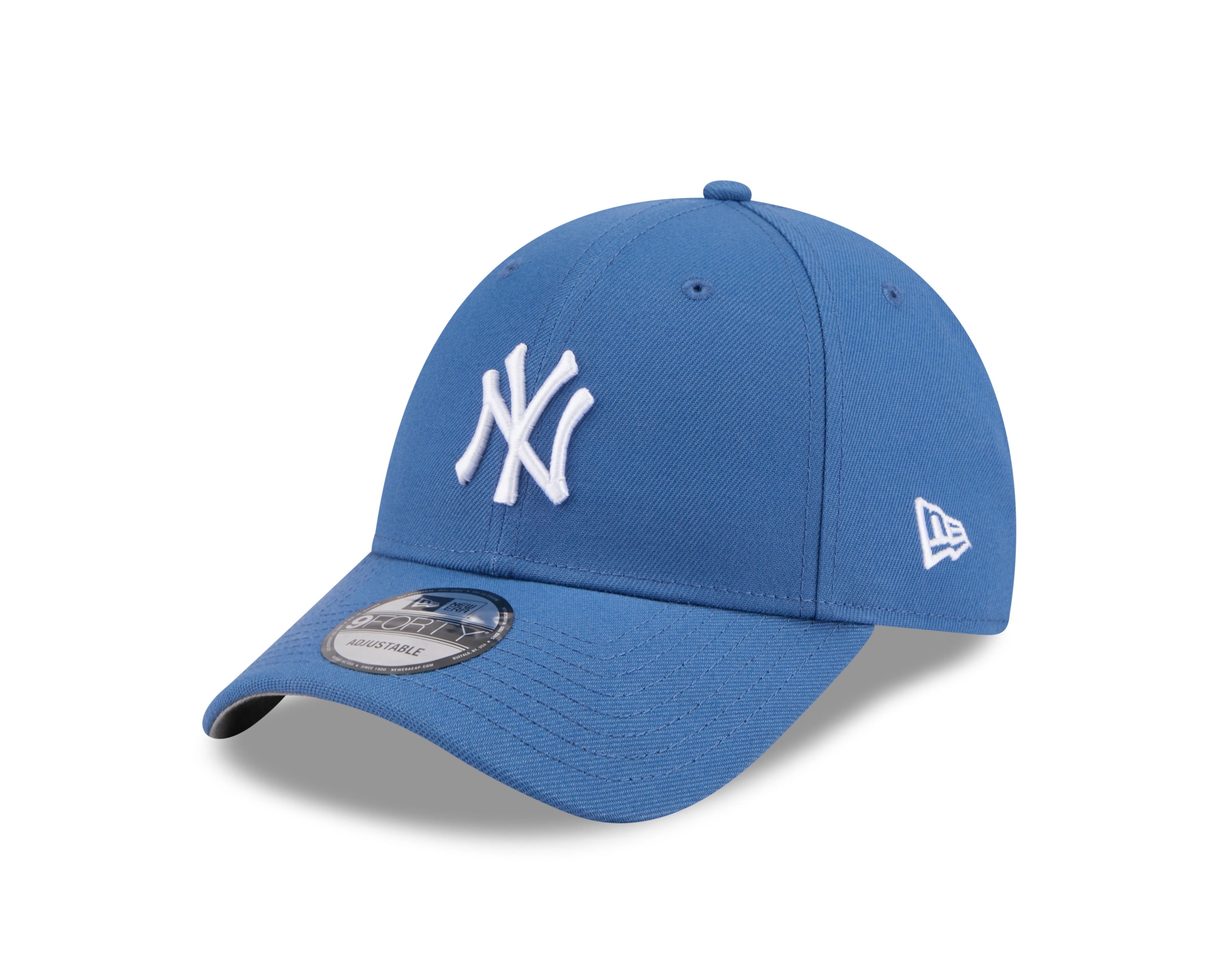 New York Yankees Hat - Indigo Blue Seasonal MLB 9Forty Strapback Cap - New Era