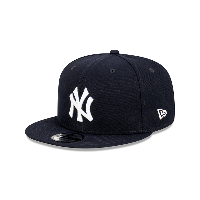 New York Yankees Hat - Navy Official Team Colour MLB 9Fifty Snapback Cap - New Era