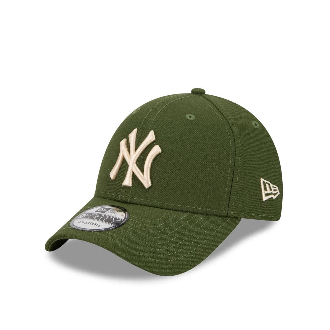 New York Yankees Hat - Rifle Green Ivory MLB 9Forty Snapback Cap - New Era