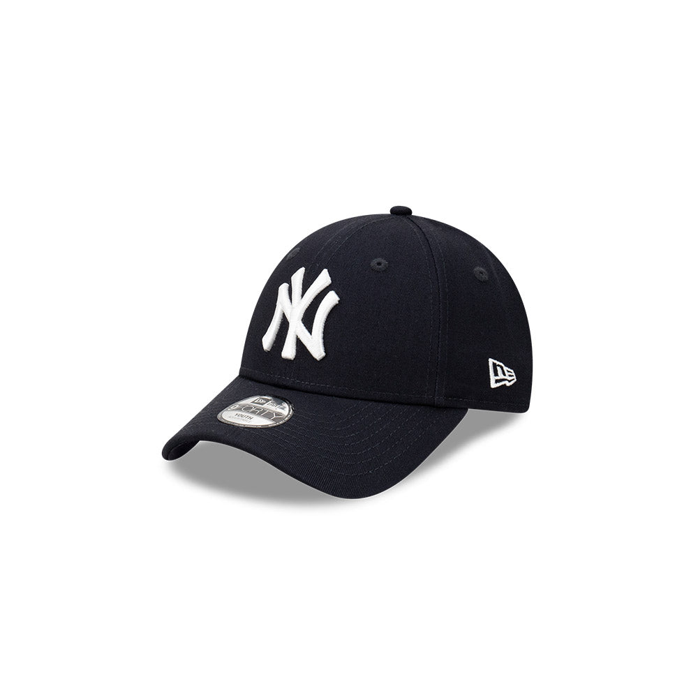 New York Yankees Youth Kids Hat - Official Team Colour Navy 9Forty Kids MLB Snapback Cap - New Era