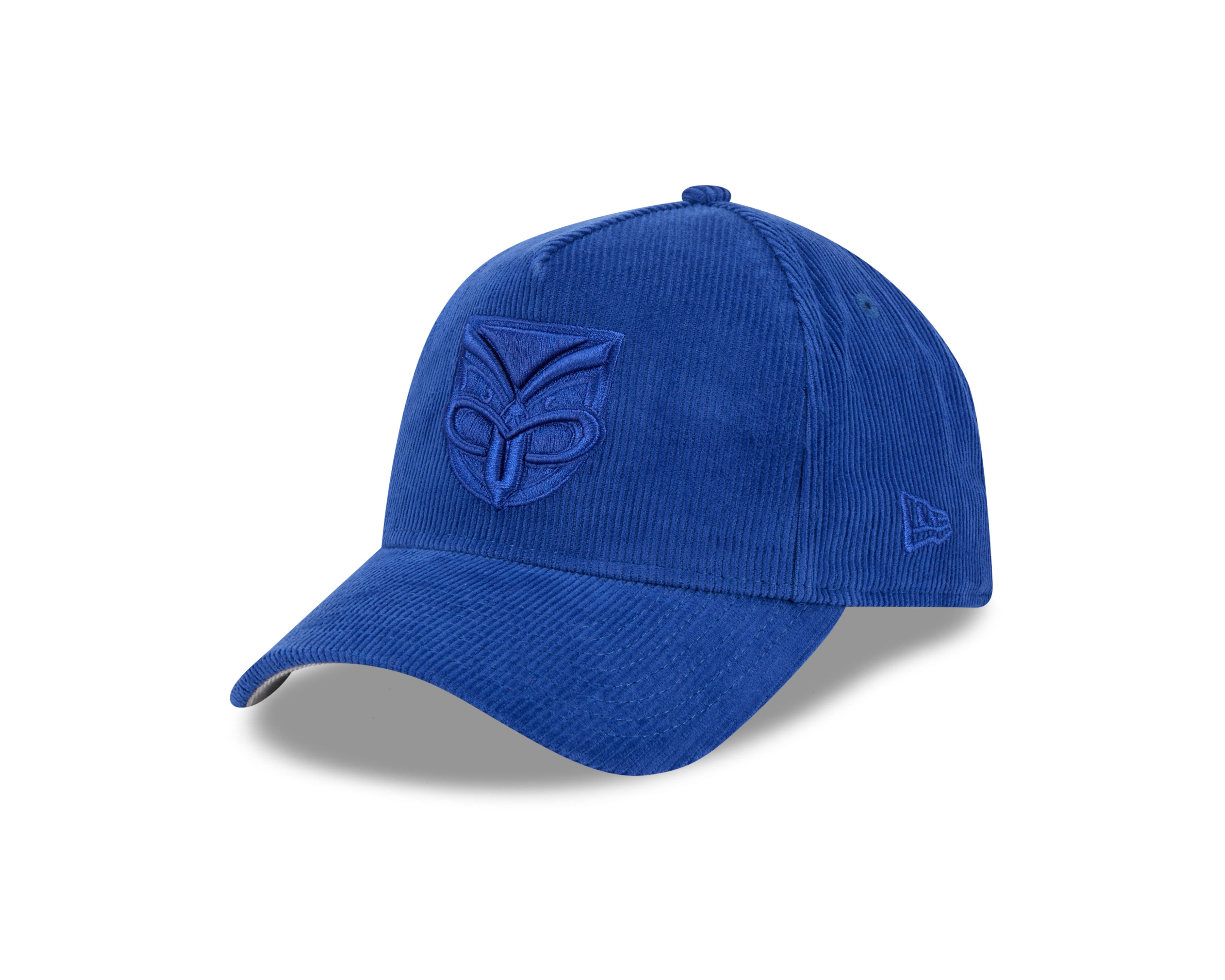 New Zealand Warriors Hat - OTC Tonal Corduroy NRL 9Forty A-Frame Snapback Cap - New Era