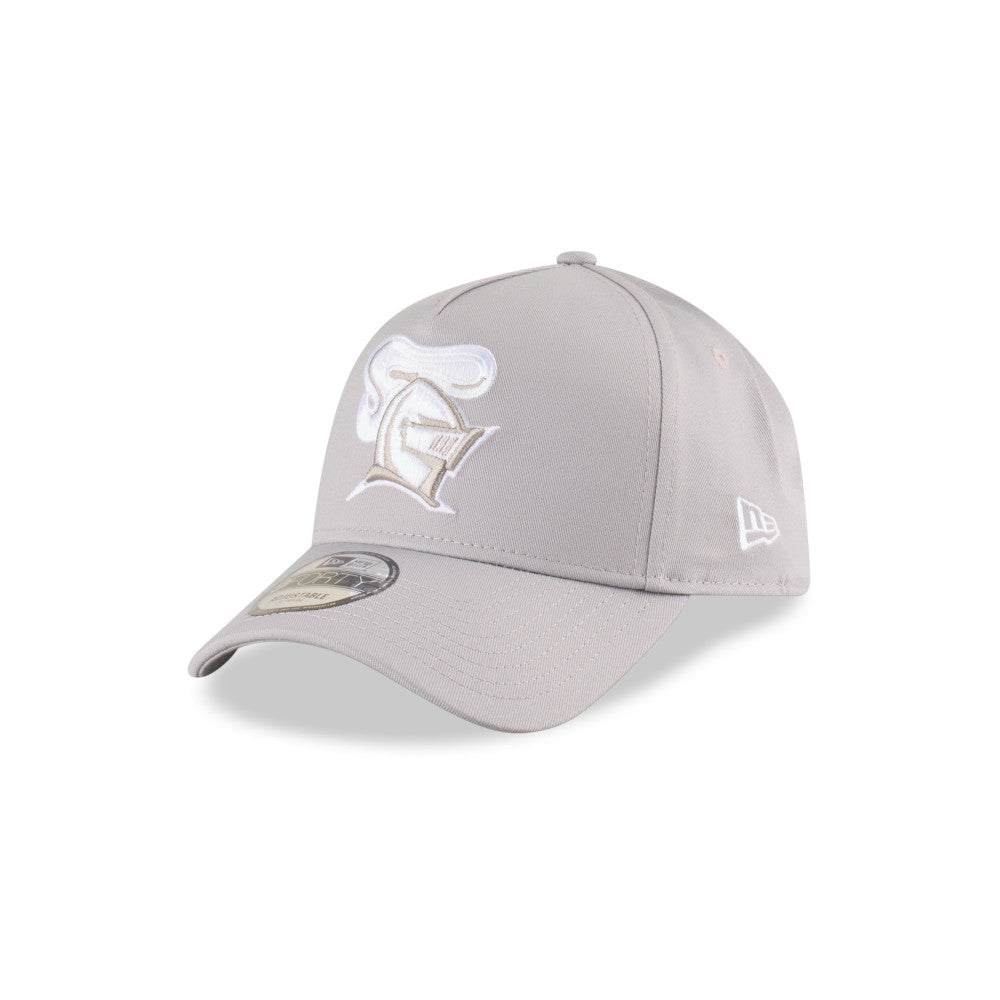 Newcastle Knights Hat - 2025 Grey White 9Forty A-Frame NRL Snapback Cap - New Era