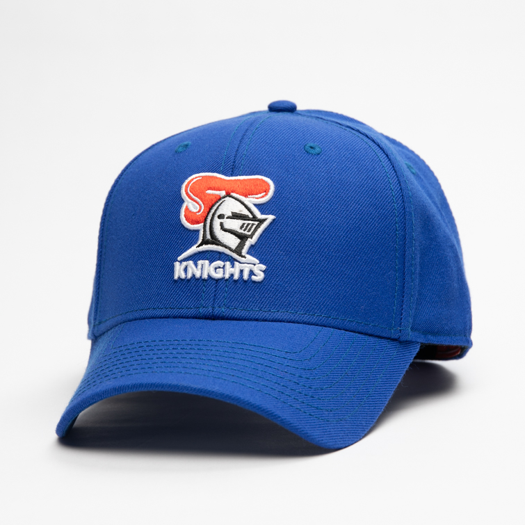 Newcastle Knights Hat - Blue Stadium NRL Snapback Cap - American Needle