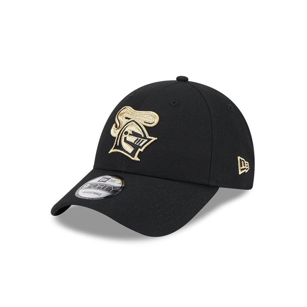 Newcastle Knights Hat - NRL 2025 Black Gold 9forty Snapback Cap - New Era