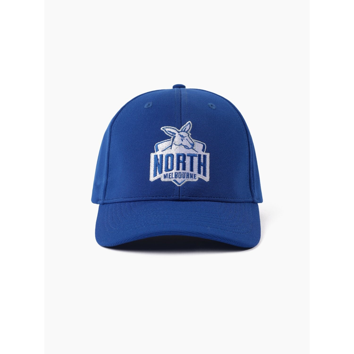 North Melbourne Kangaroos Hat - Official Team Colour Adult Full Logo Strapback Cap - AFL Supporterwear