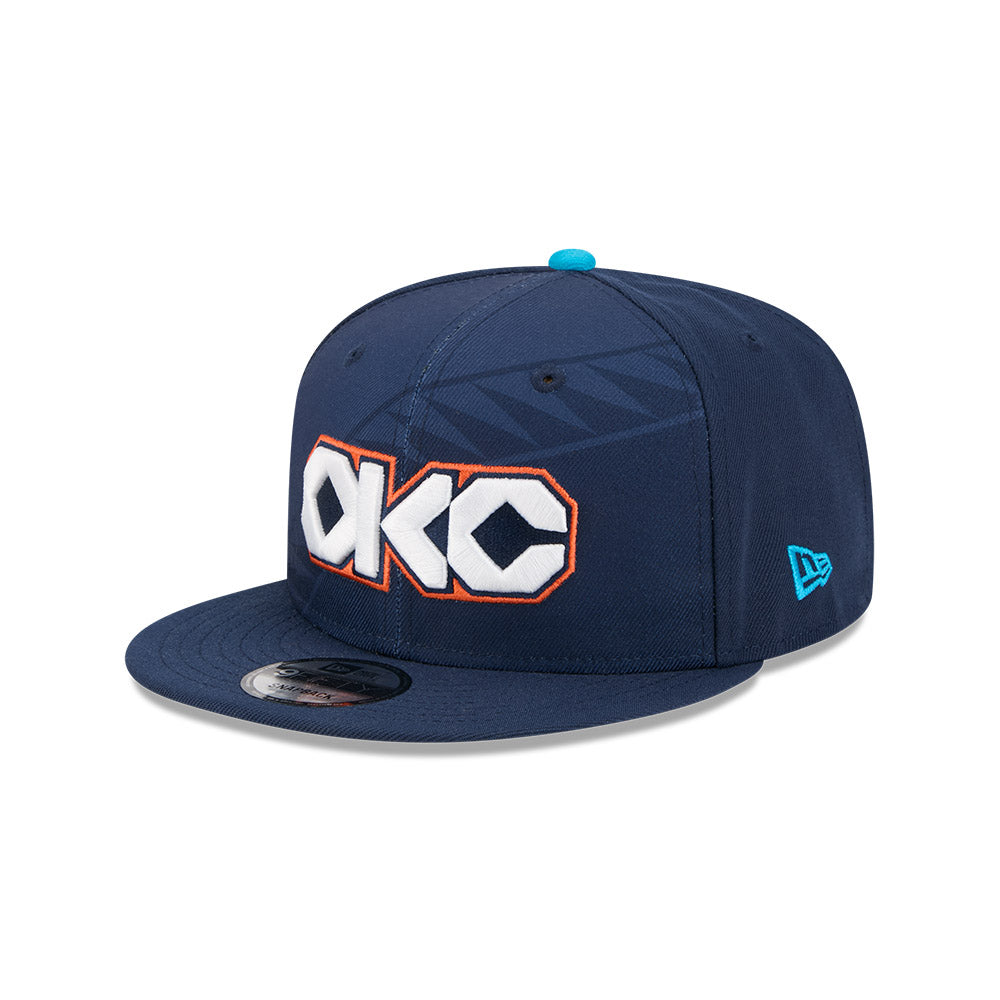Oklahoma City Thunder Hat - NBA 2025-2026 City Edition 9Fifty Snapback Cap - New Era