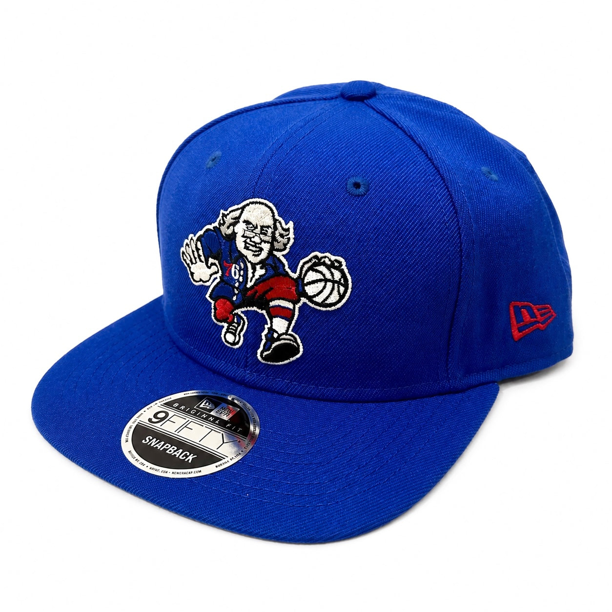 Philadelphia 76ersHat - Royal Blue Scarlet Mix Up NBA 9Fifty Snapback Cap - New Era