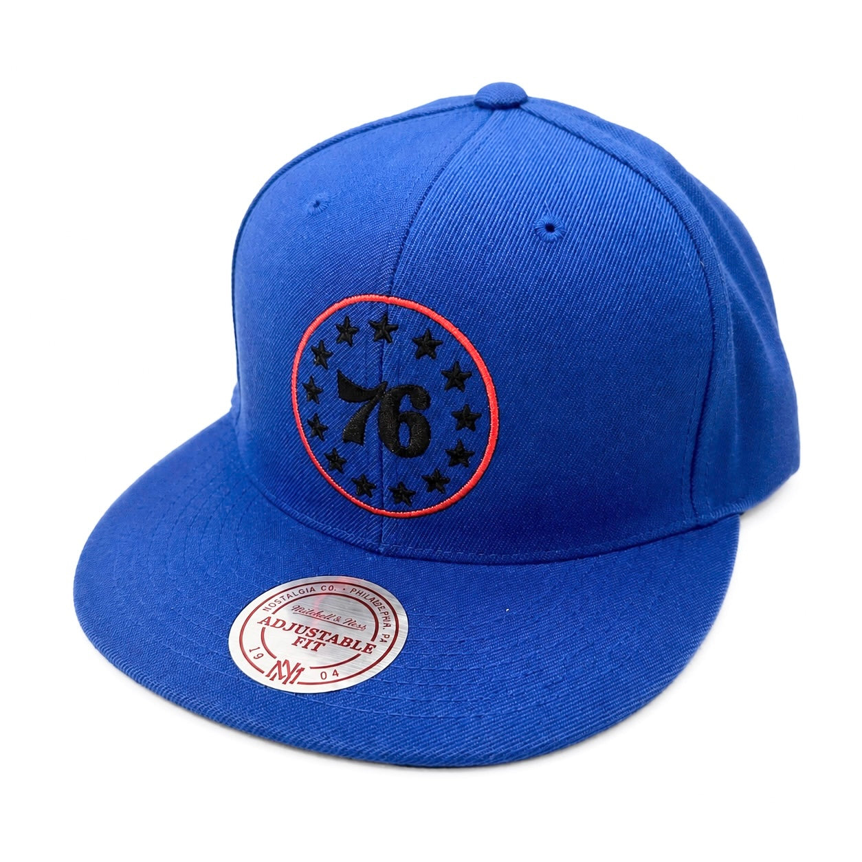 Philadelphia 76ers Hat - NBA Retro Crown Throwback Snapback Cap - Mitchell & Ness
1