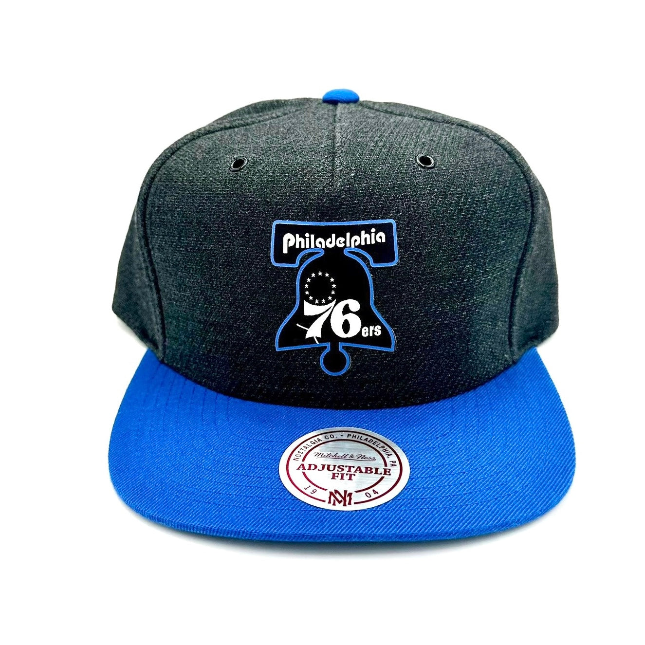 Philadelphia 76ers Hat - NBA Woven Reflective Snapback Cap - Mitchell & Ness