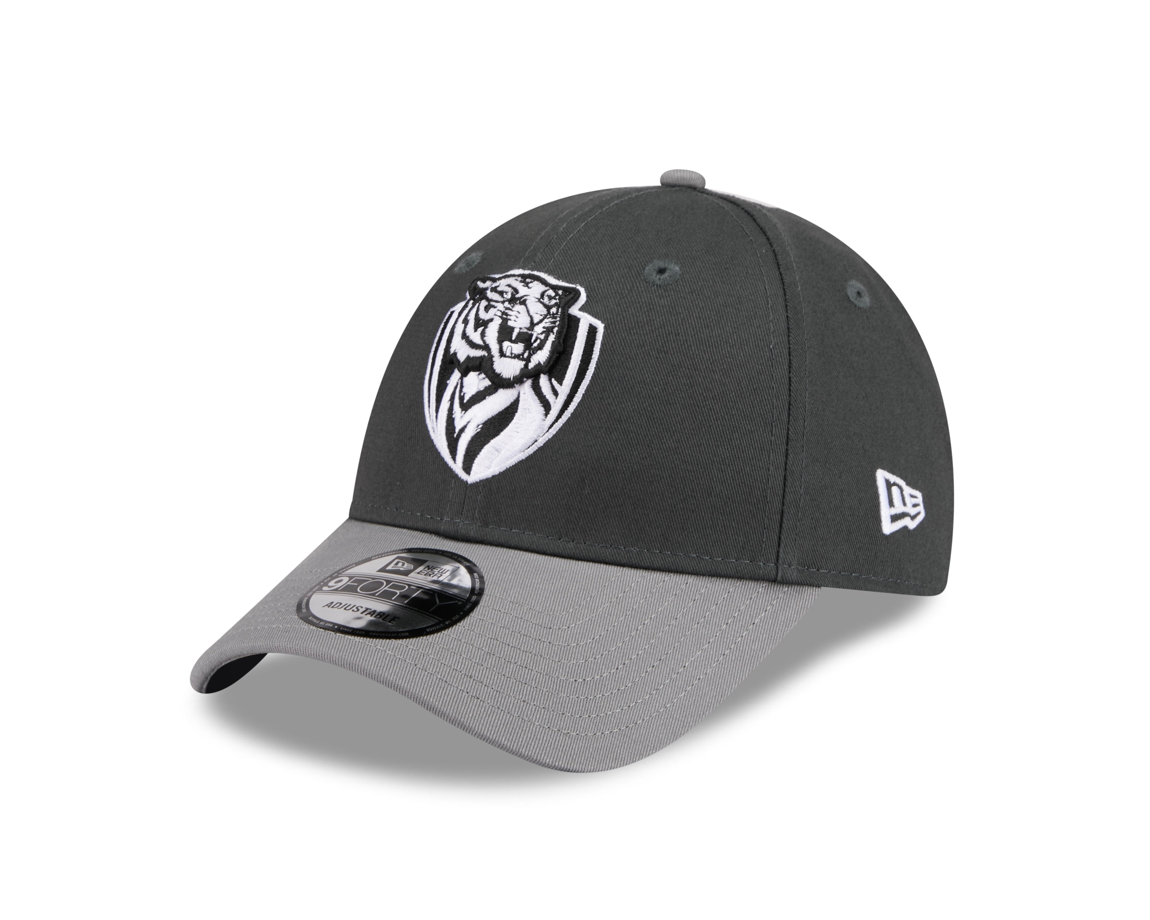 Richmond Tigers Hat - AFL 2Tone Grey 9forty Snapback Cap - New Era