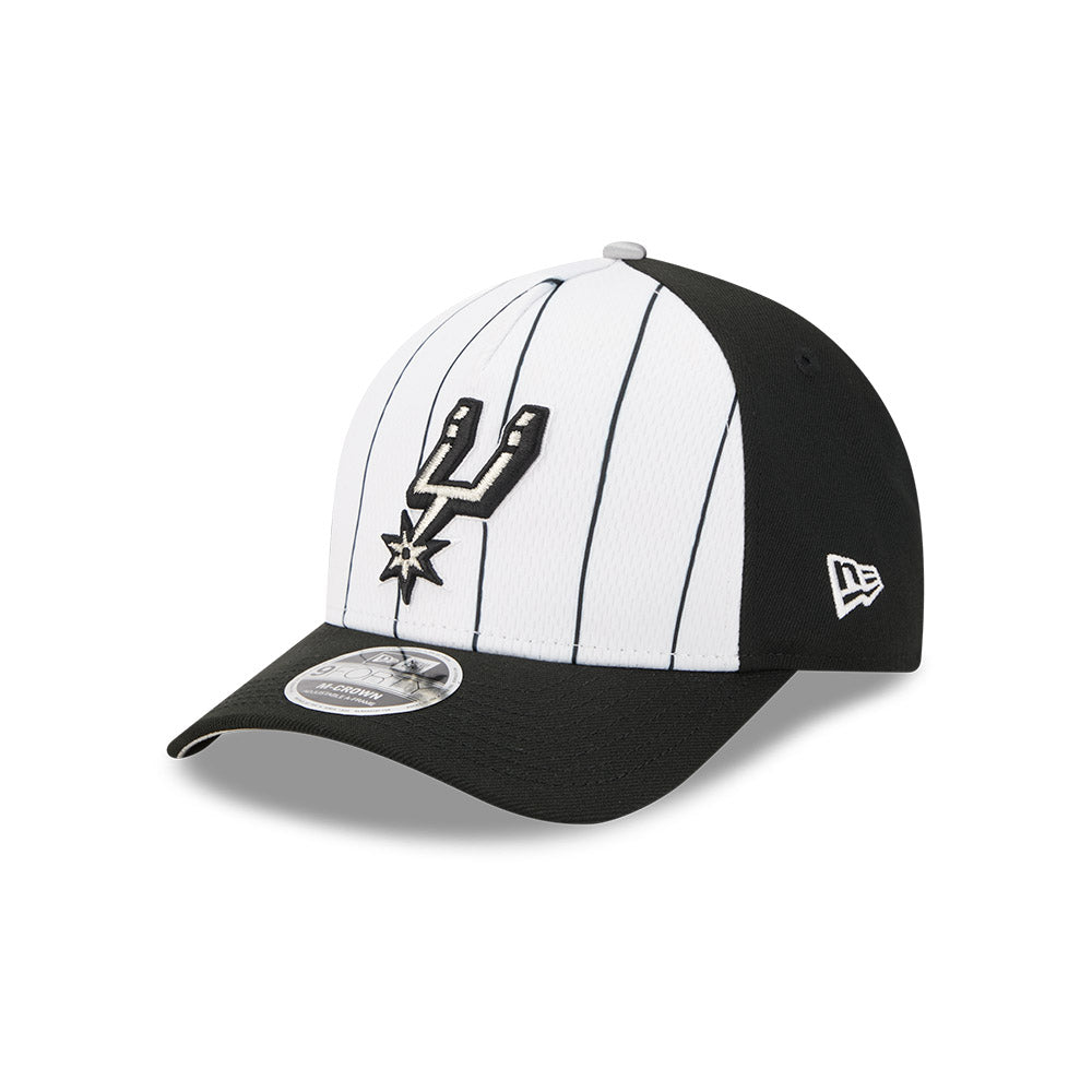 San Antonio Spurs Hat - 2025 Tip-Off 9Forty M-Crown A-Frame Snapback Cap - New Era