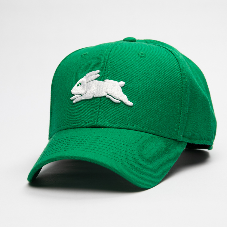 South Sydney Rabbitohs Hat - Green Stadium NRL Snapback Cap - American Needle