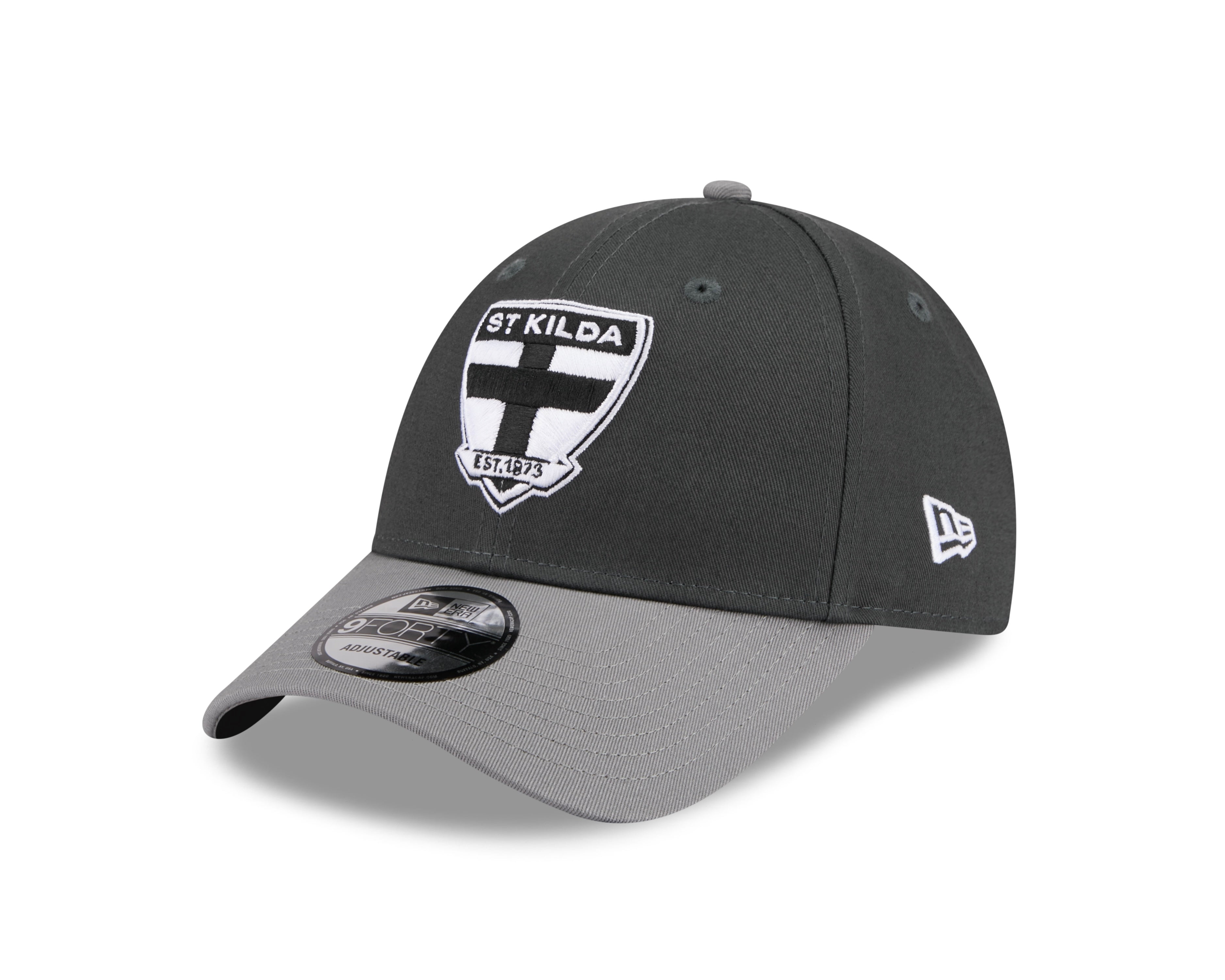 St Kilda Saints Hat - AFL 2Tone Grey 9forty Snapback Cap - New Era