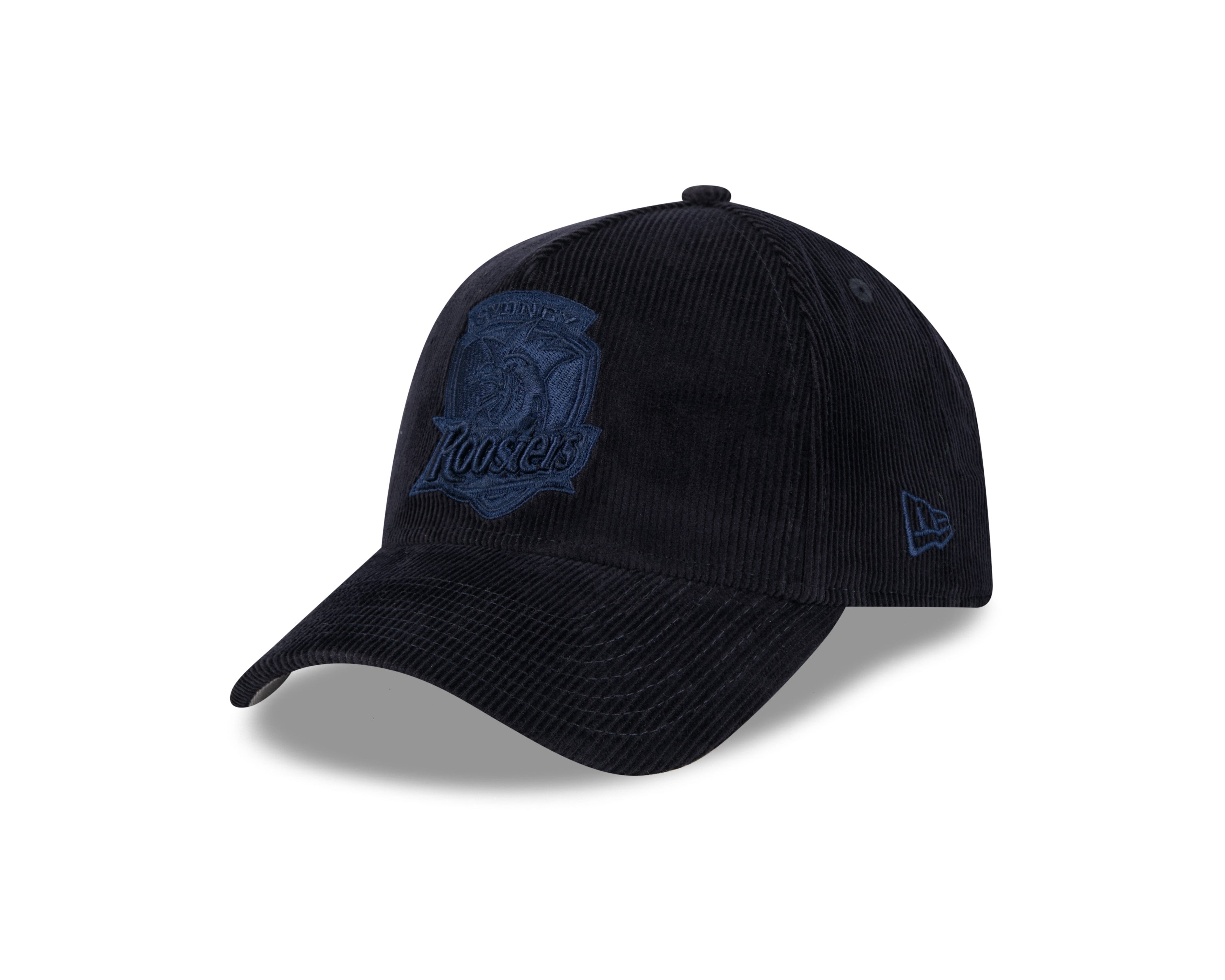 Sydney Roosters Hat - OTC Tonal Corduroy NRL 9Forty A-Frame Snapback Cap - New Era