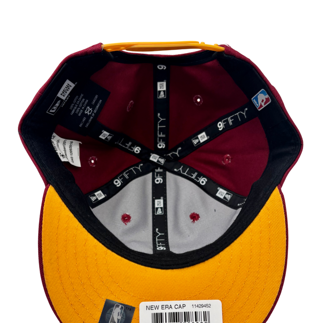 Cleveland Cavaliers Infant Hat - Maroon My 1st NBA Snapback - New Era