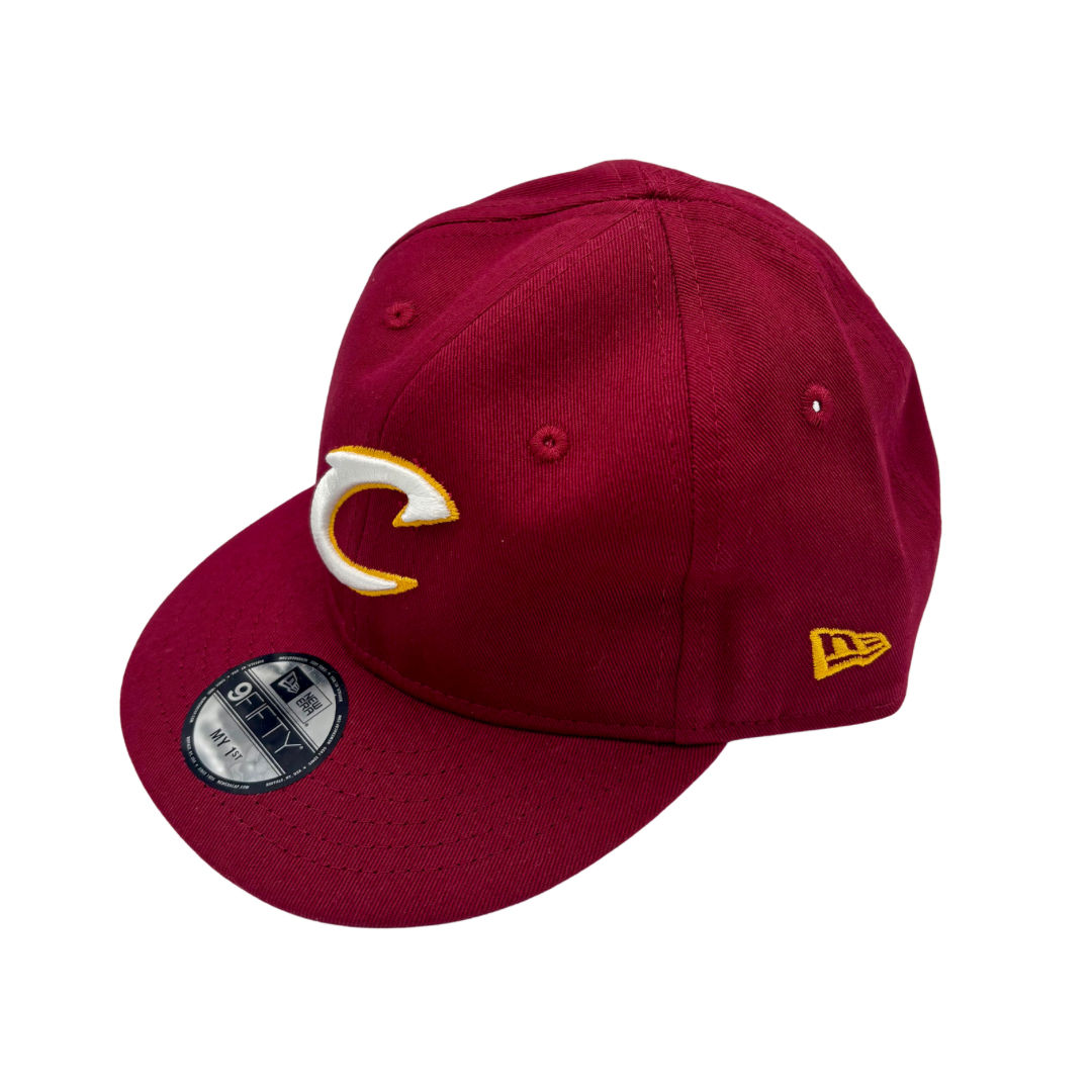 Cleveland Cavaliers Infant Hat - Maroon My 1st NBA Snapback - New Era