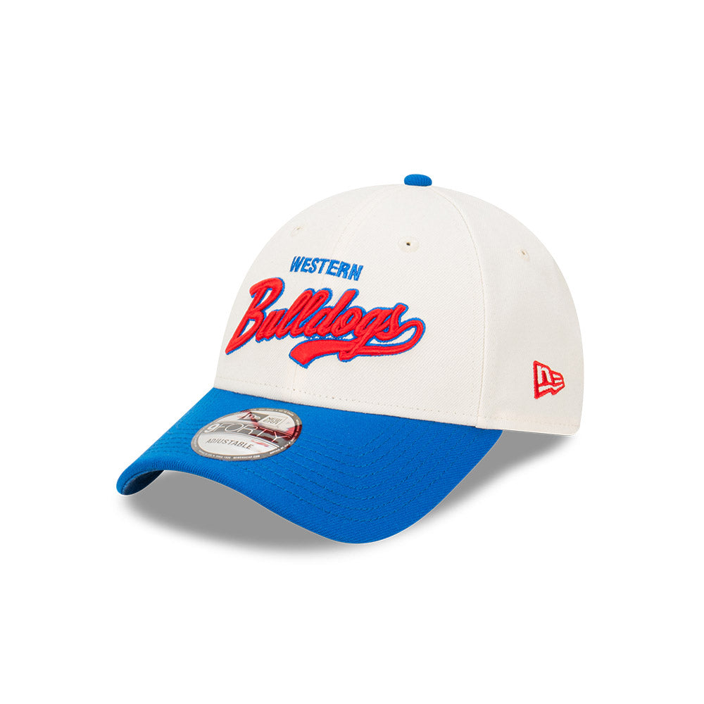 Western Bulldogs Hat - AFL 2024 2-Tone Blue 9forty Snapback Cap - New Era