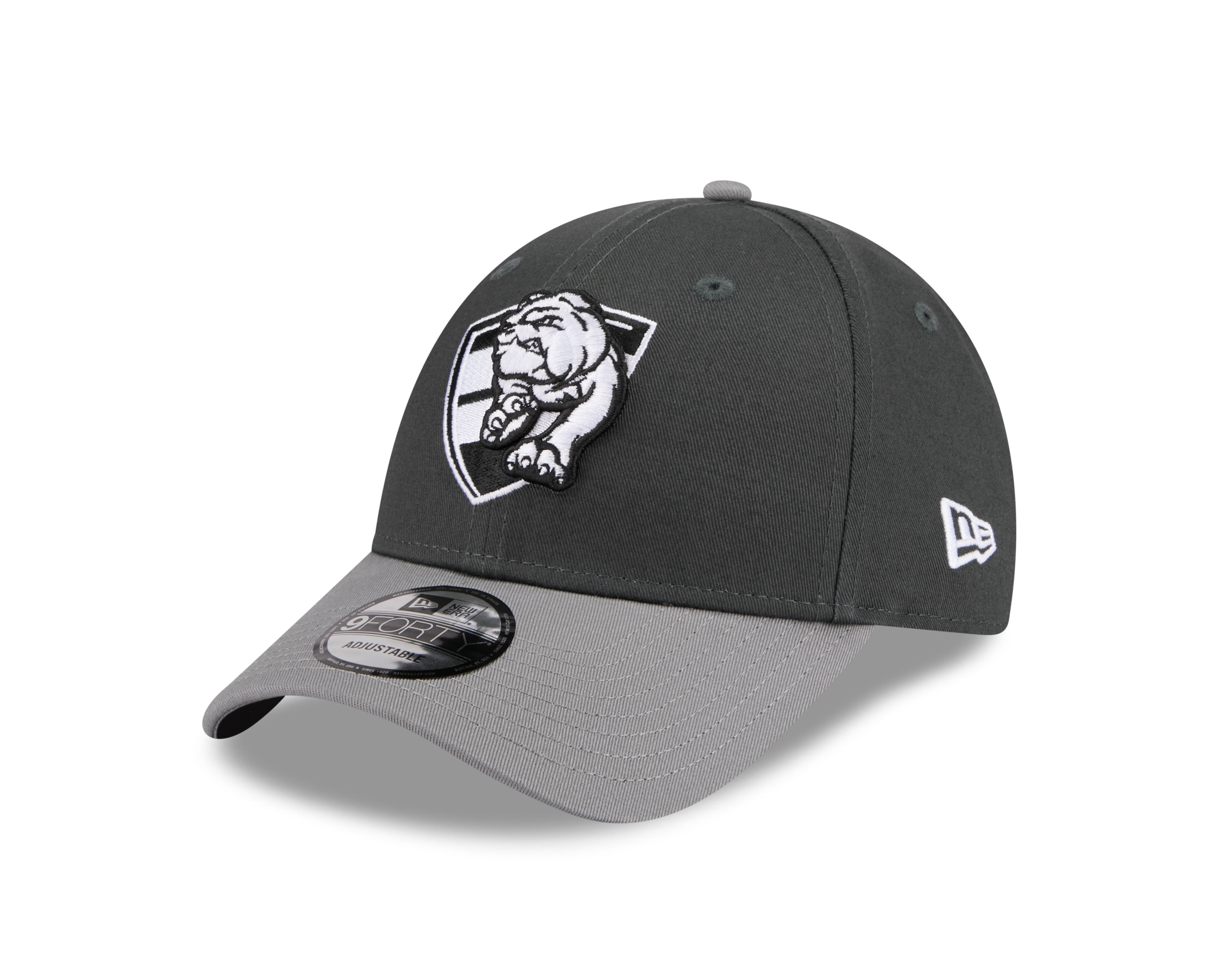 Western Bulldogs Hat - AFL 2Tone Grey 9forty Snapback Cap - New Era