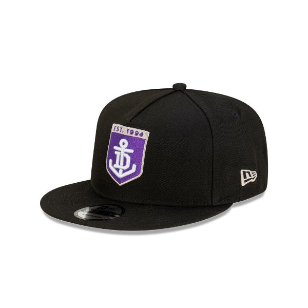 Fremantle Dockers Hat - 2023 AFL Black 9Fifty A-Frame Snapback Cap - New Era