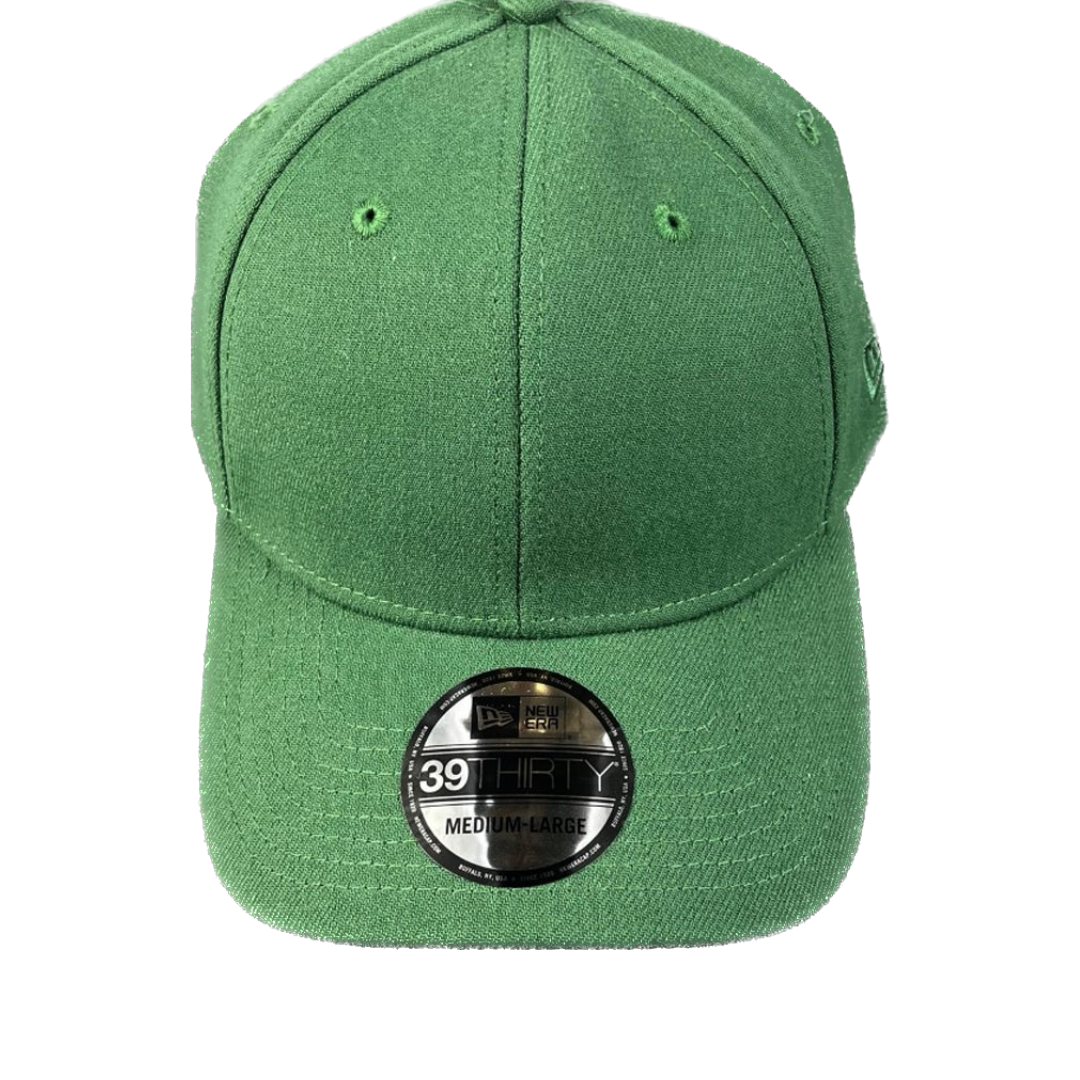 Blank Core Range Hat - Cilantro Green 39Thirty Curved Brim - New