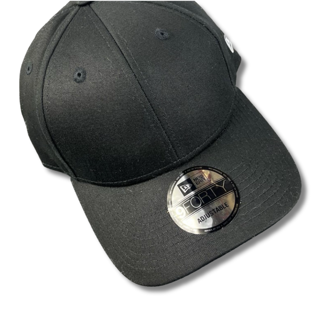 Blank Core Range Hat - Black 9Forty Strapback - New Era