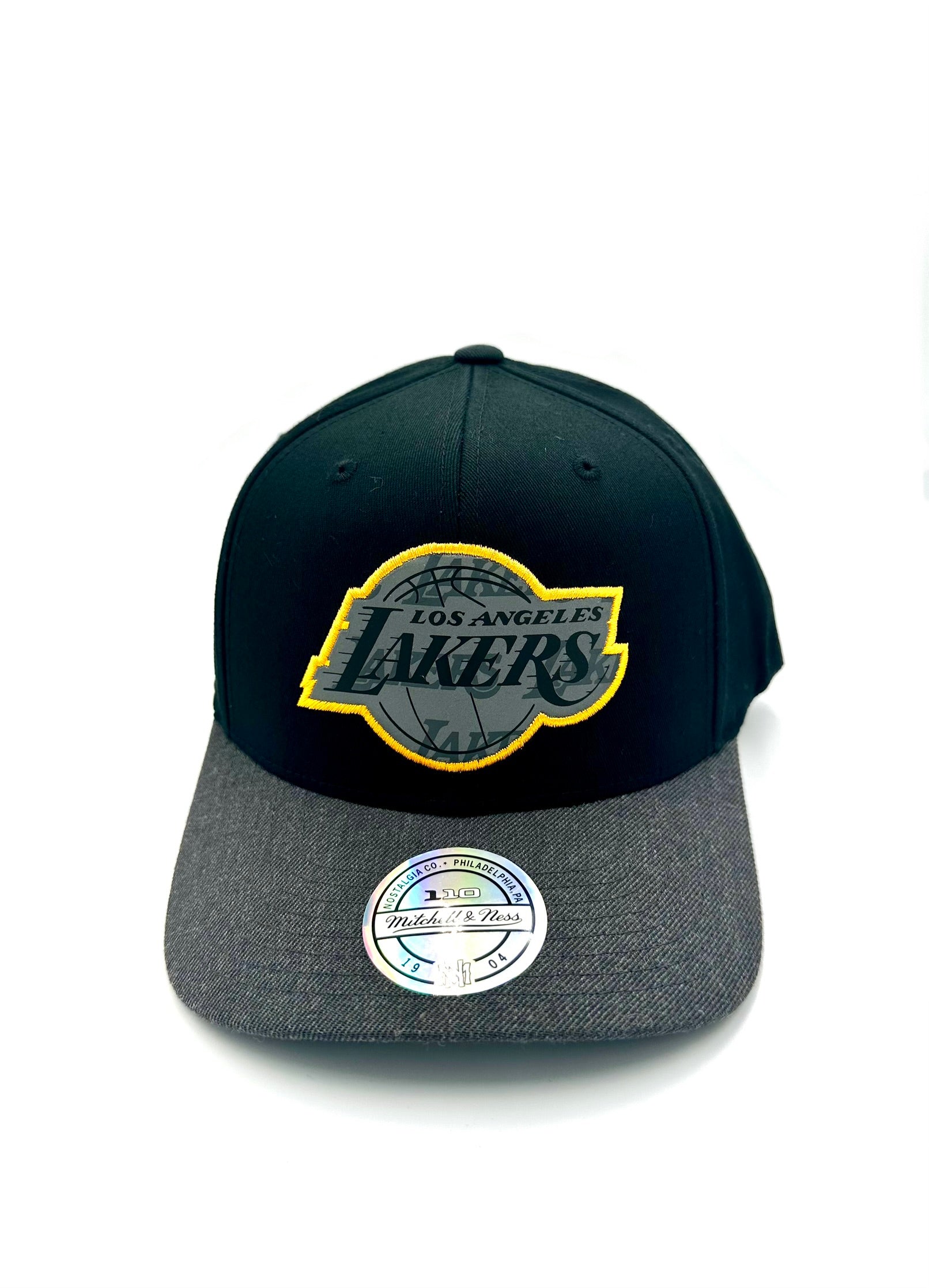 Mitchell & Ness - LA Lakers Reflective Duo II Curved Snapback