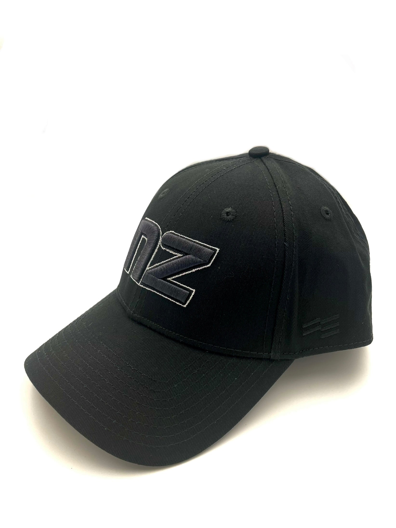 New Zealand Breakers Cap - Black On Black Premium Curved Snapback - First Ever