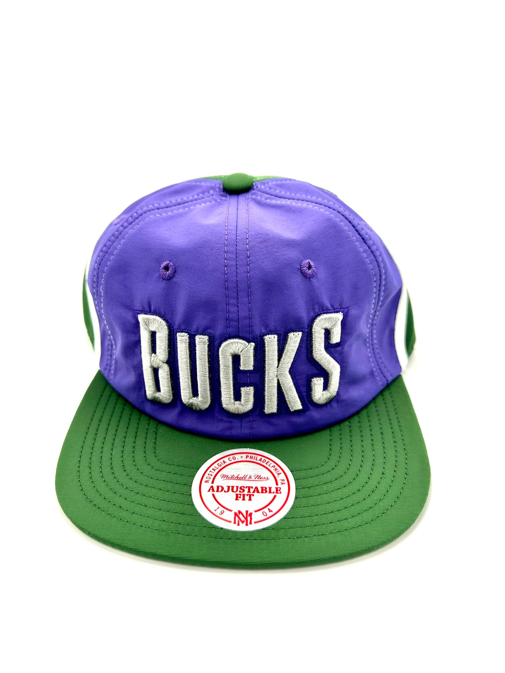 Milwaukee Bucks Script Deadstock Fit Mitchell & Ness NBA