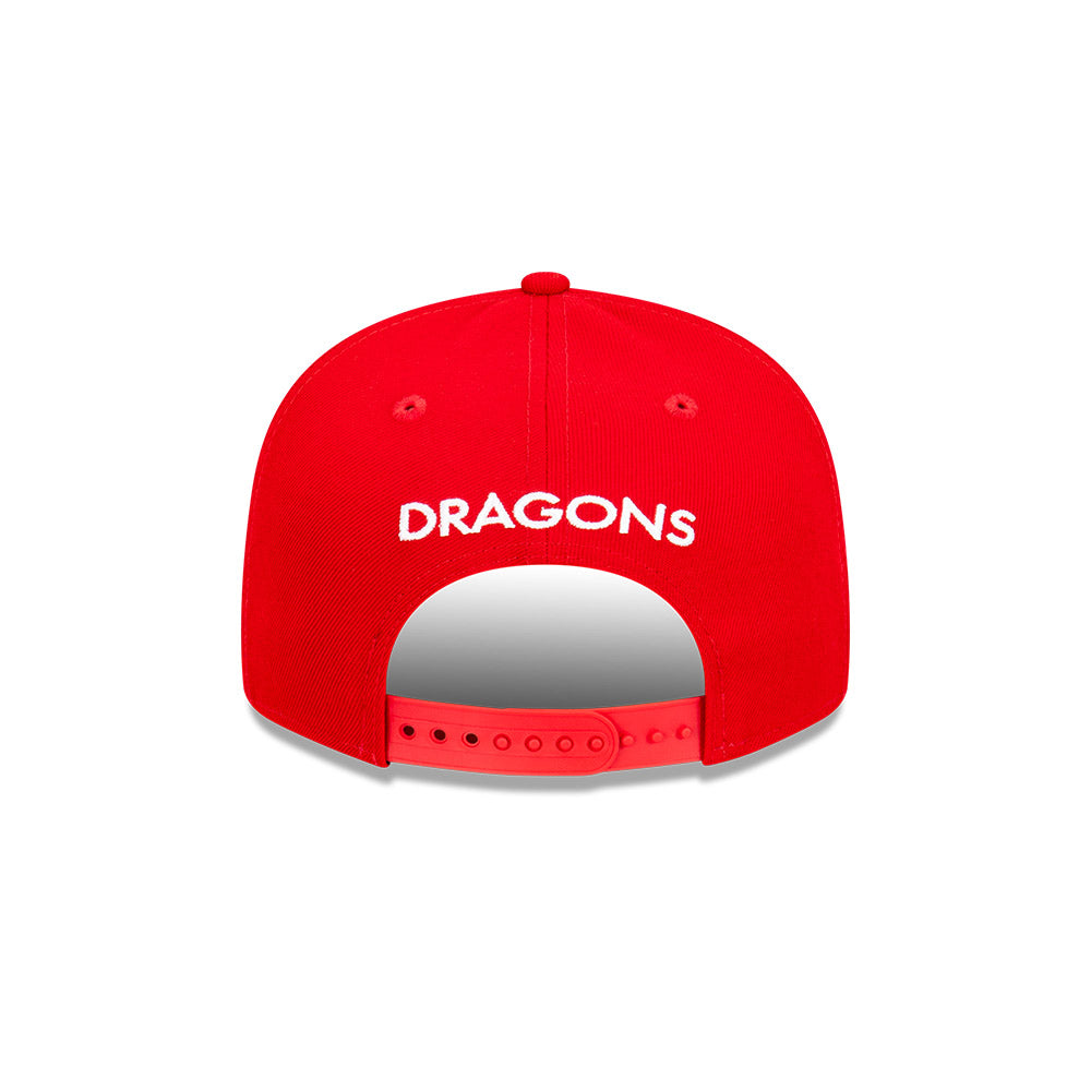 St George Illawarra Dragons Hat - 2022 NRL Navy OTC Grey UV - New Era