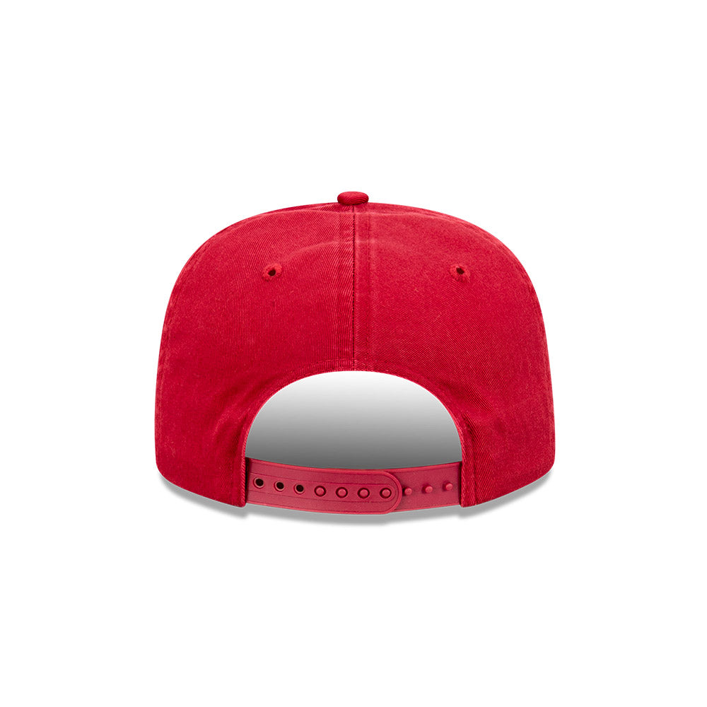 Philadelphia Phillies Hat - Red The Golfer Banner Logo Snapback - New Era