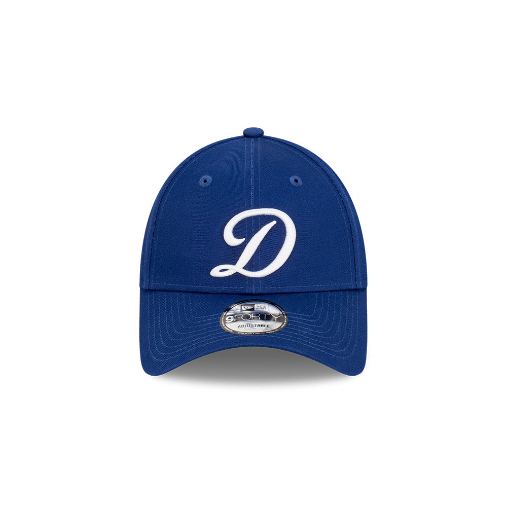 LA Dodgers Hat - Navy Ligature Side-Hit 9Forty - New Era