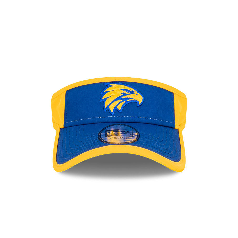 West Coast Eagles Visor - Blue AFL 2023 Onfield - New Era