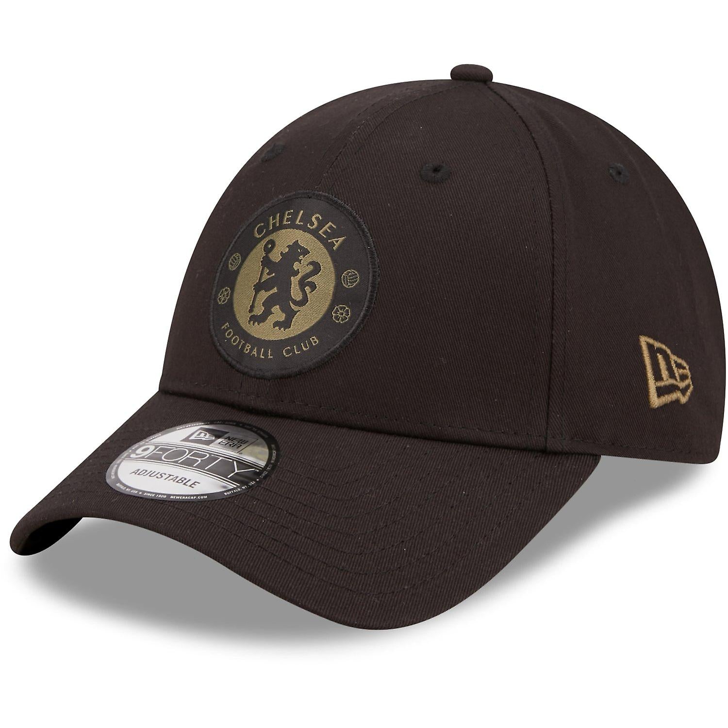 Chelsea FC Hat - Black 2022 EPL Seasonal 9Forty - New Era