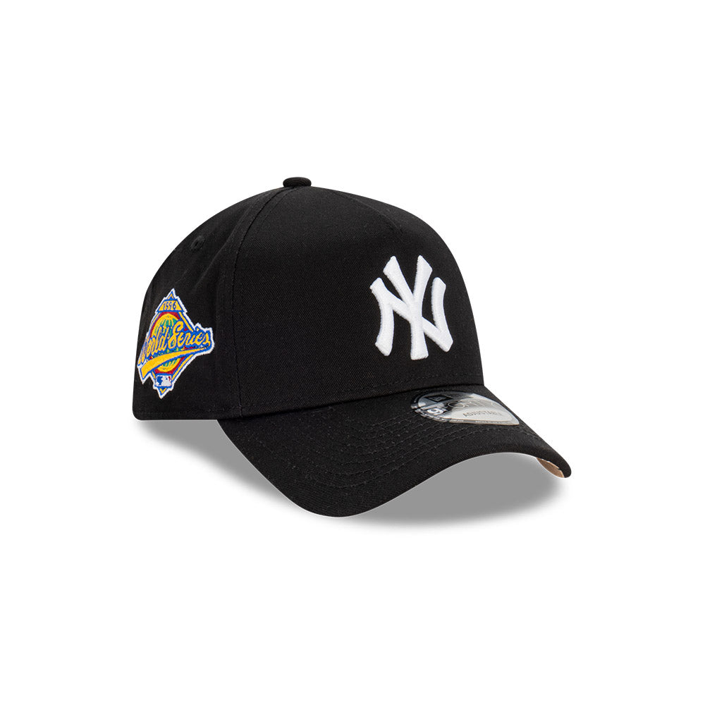 New York Yankees Hat - Black 1996 World Series Paisley 9Forty Snapback - New Era