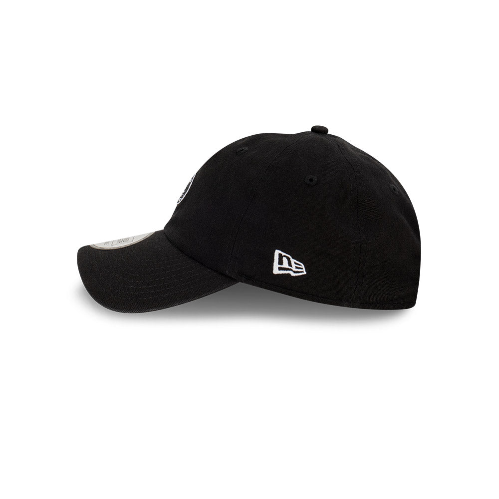 Brooklyn Nets Hat - Black Mini Logo Casual Classic Strapback - New Era