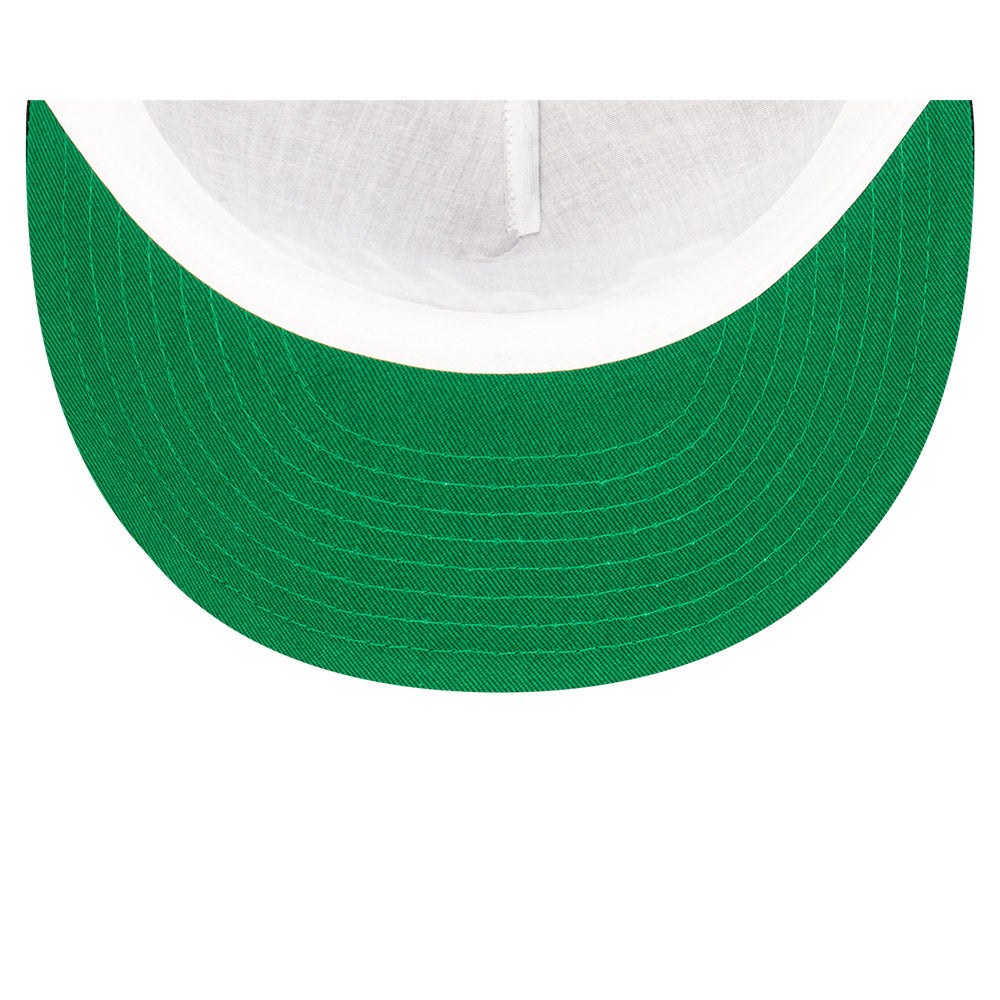 Brooklyn Nets Hat - Black Archive Americana Golfer Trucker Snapback - New Era