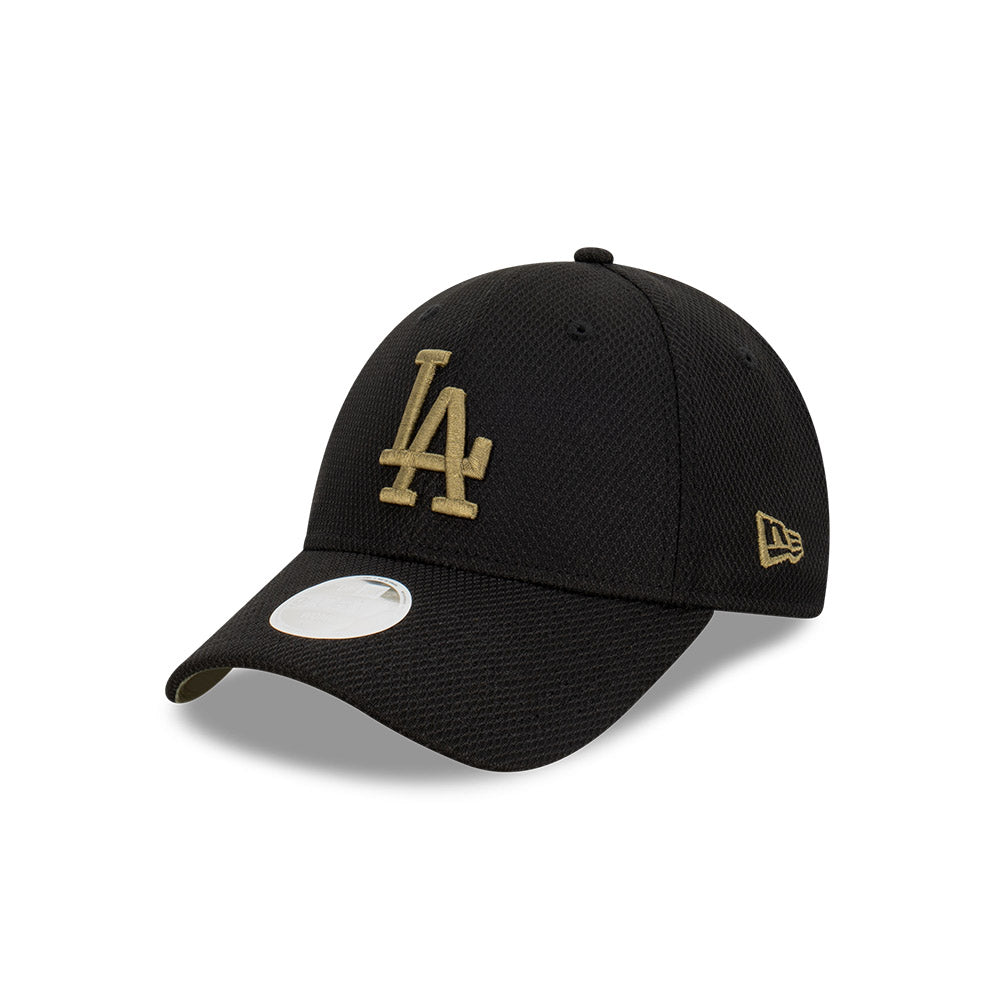 LA Dodgers Women's Cap - Black Diamond Era 9Forty Strapback - New Era