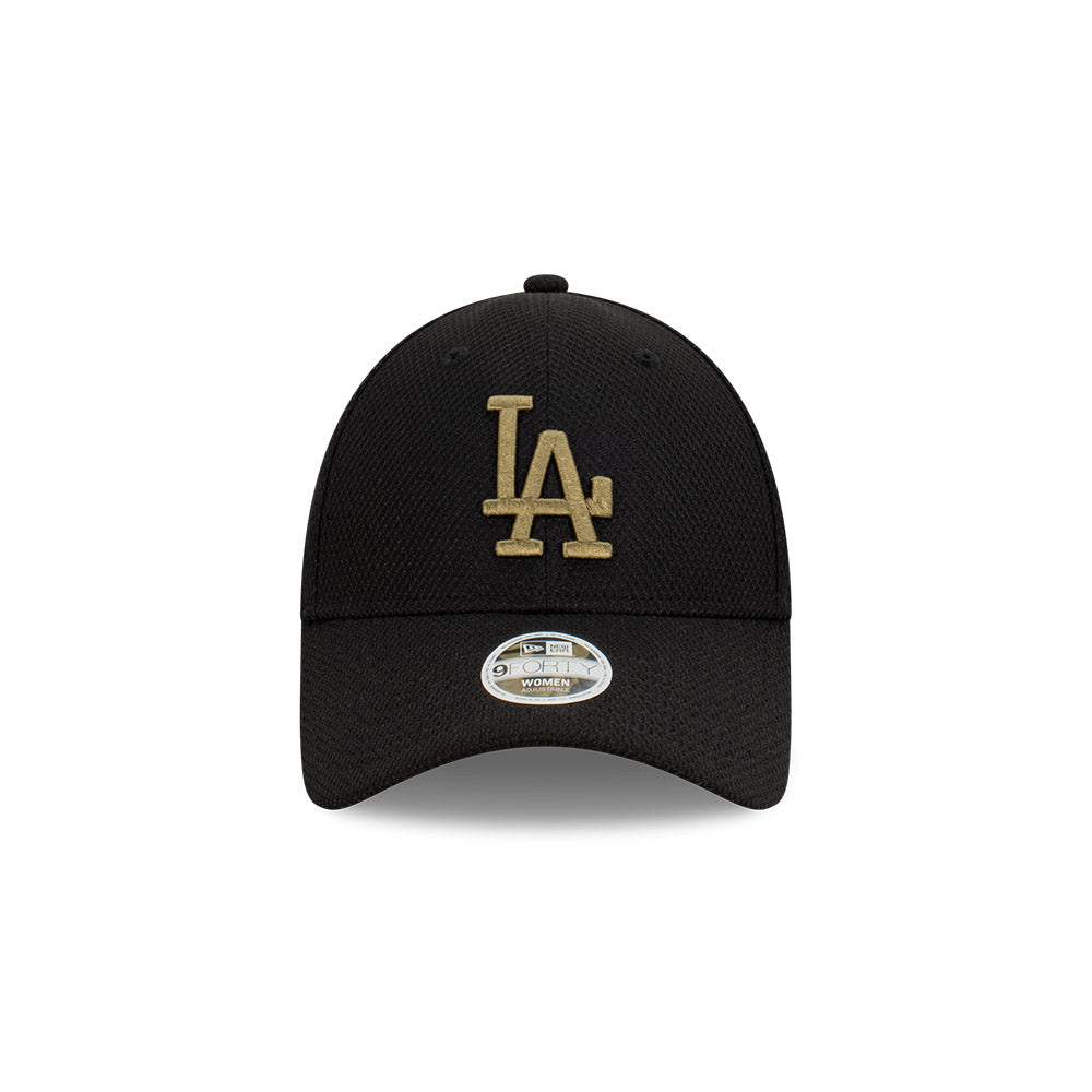 LA Dodgers Women's Cap - Black Diamond Era 9Forty Strapback - New Era