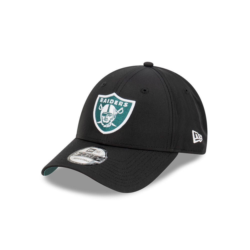 Las Vegas Raiders Hat - Black Pine Logo Prolite 9Forty NFL Cap - New Era