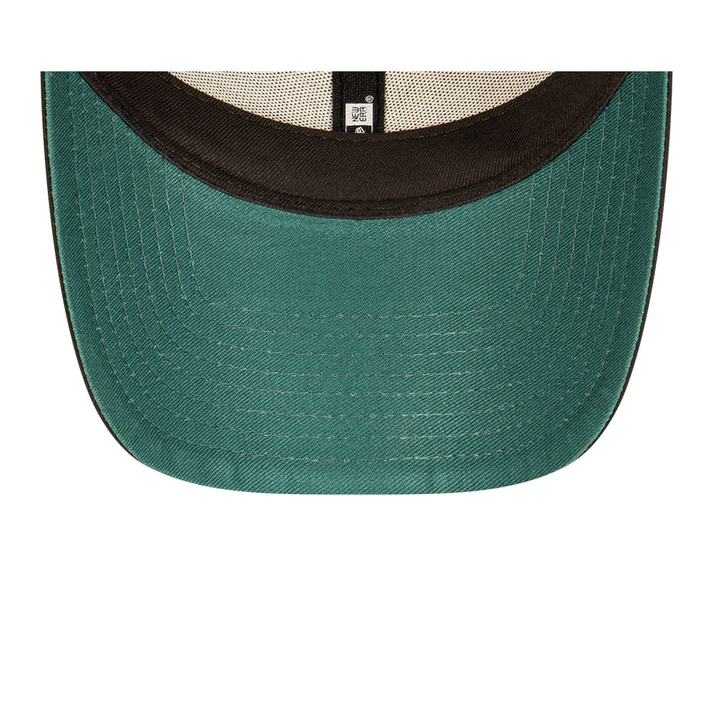 LA Dodgers Hat - Black Pine Logo Prolite 9Forty Strapback - New Era