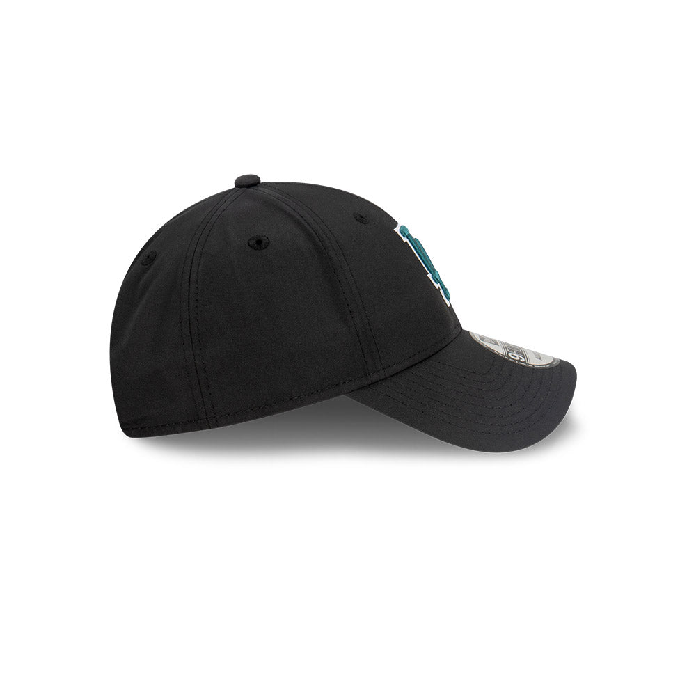 LA Dodgers Hat - Black Pine Logo Prolite 9Forty Strapback - New Era