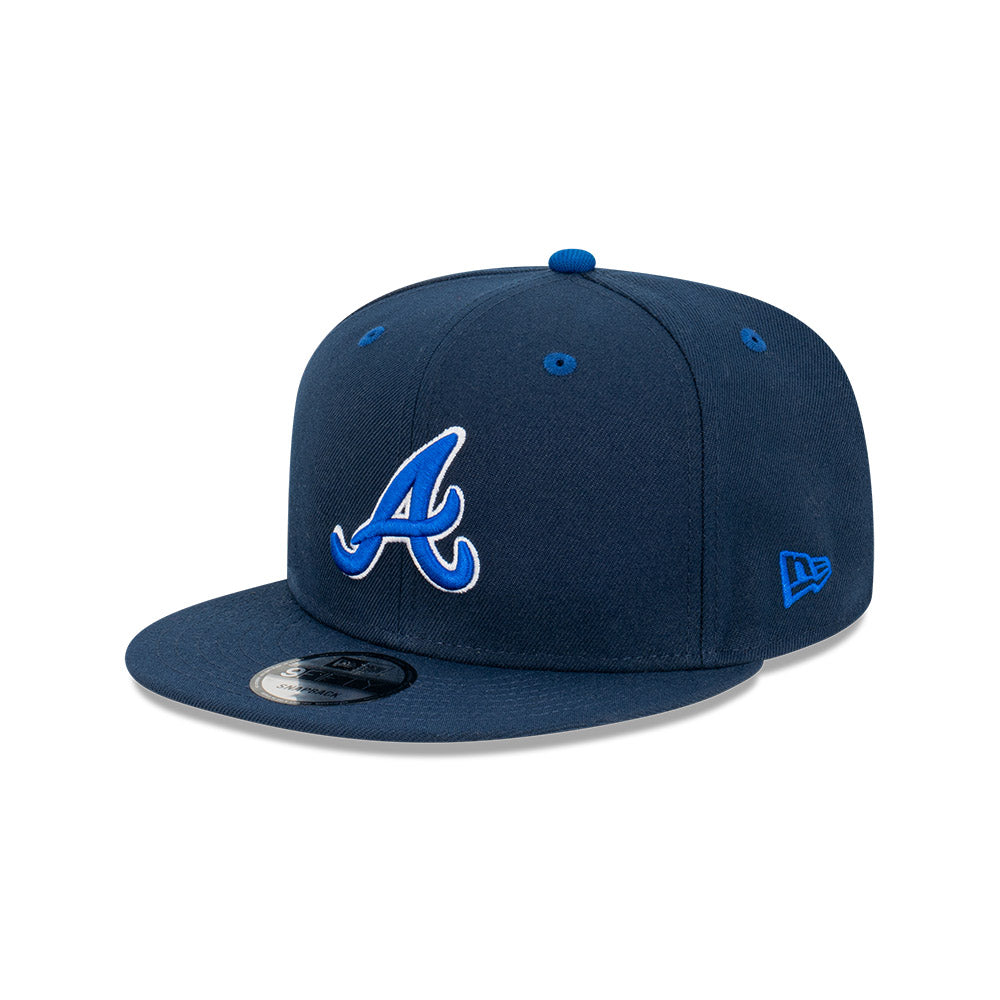 Atlanta Braves Hat - Blueberry Collection Baseball 9Fifty Snapback - New Era
