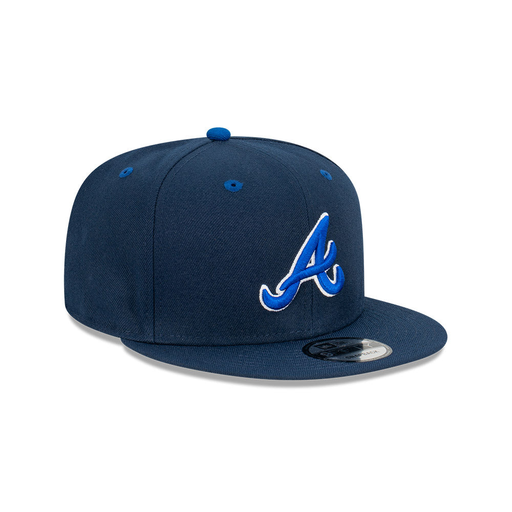 Atlanta Braves Hat - Blueberry Collection Baseball 9Fifty Snapback - New Era