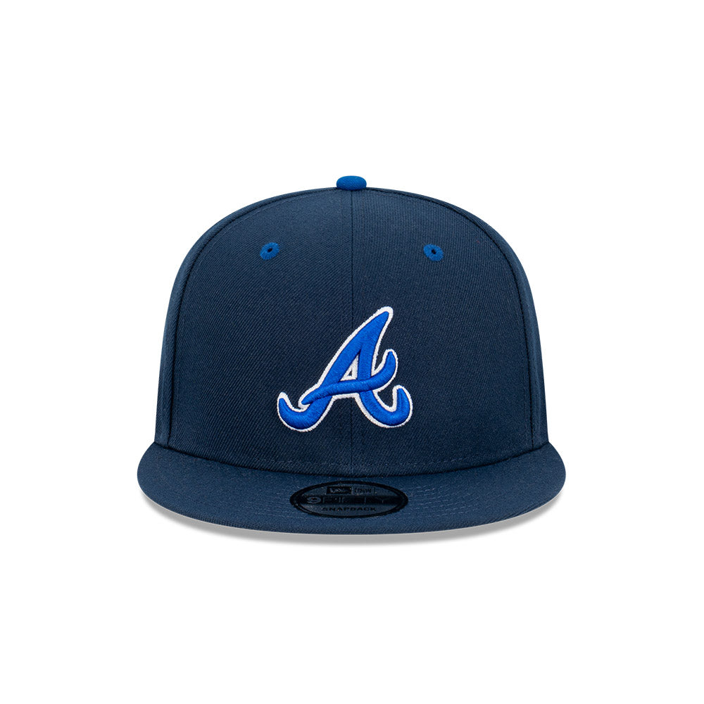 Atlanta Braves Hat - Blueberry Collection Baseball 9Fifty Snapback - New Era