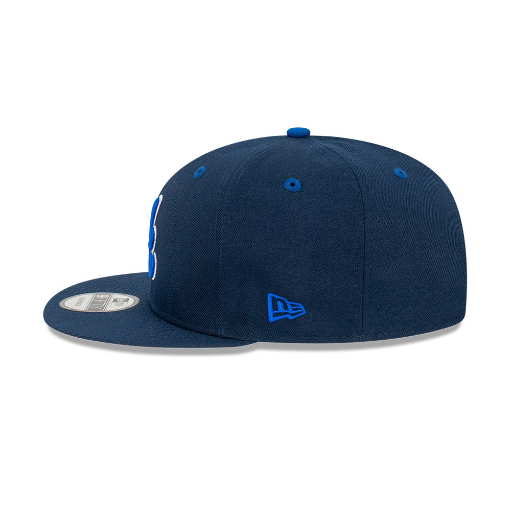 Atlanta Braves Hat - Blueberry Collection Baseball 9Fifty Snapback - New Era