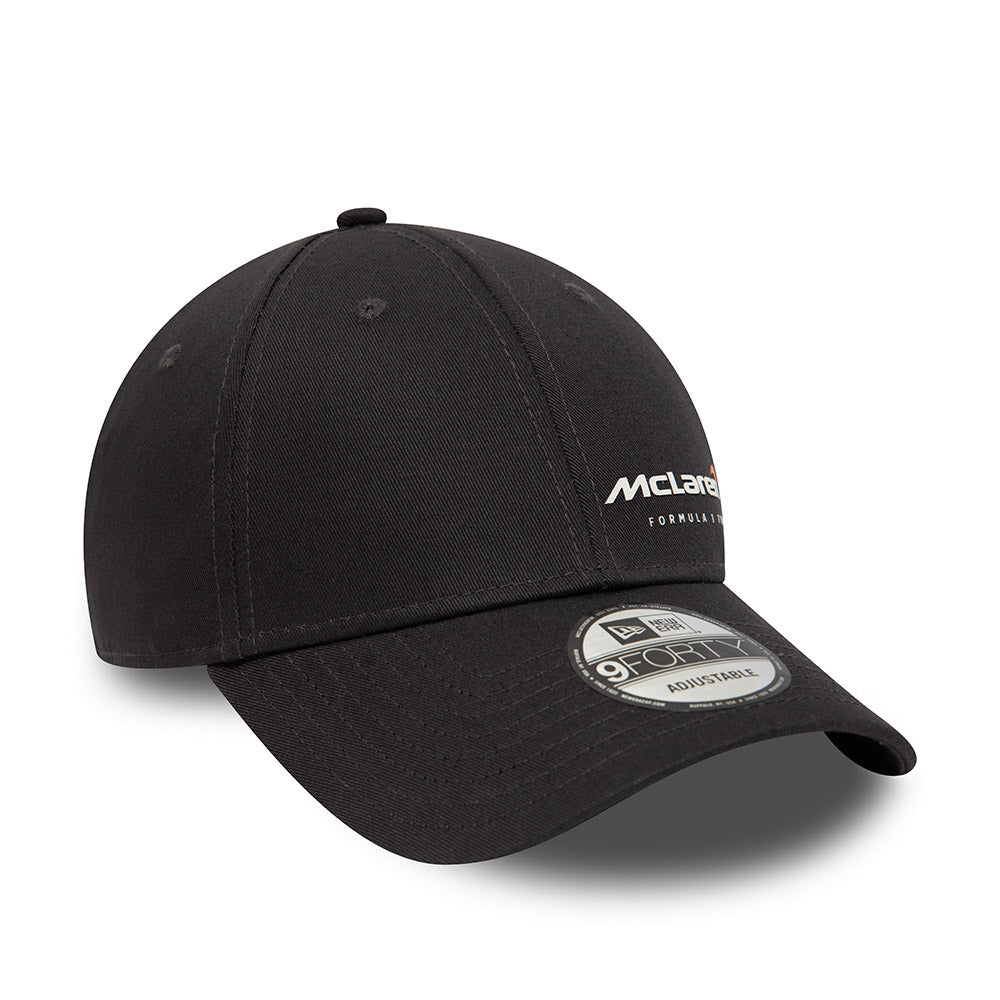 McLaren F1 Racing Hat - Dark Grey Flawless 9Forty Snapback - New Era