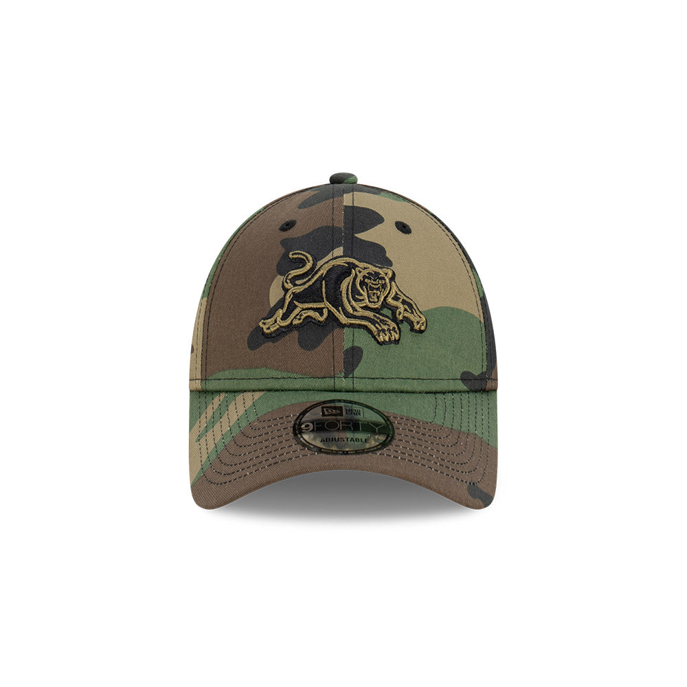 Penrith Panthers Hat - Camo 9Forty Snapback NRL 2023 - New Era