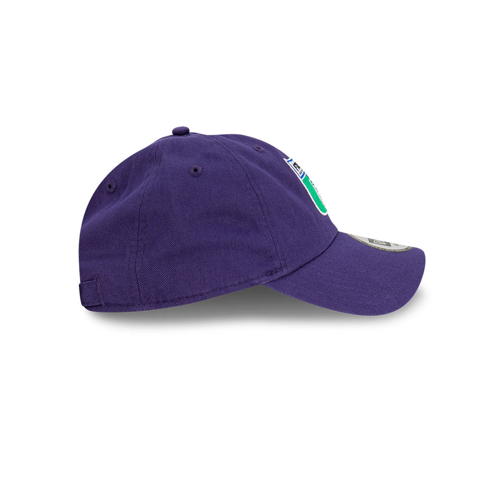 Fremantle Dockers Hat - 2023 AFL Purple Retro Casual Classic Strapback - New Era