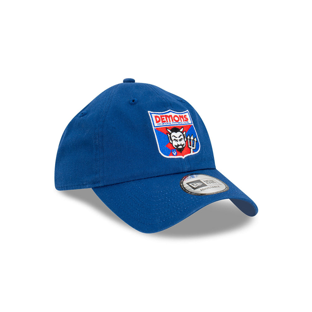 Melbourne Demons Hat - 2023 AFL Blue Retro Casual Classic Strapback - New Era