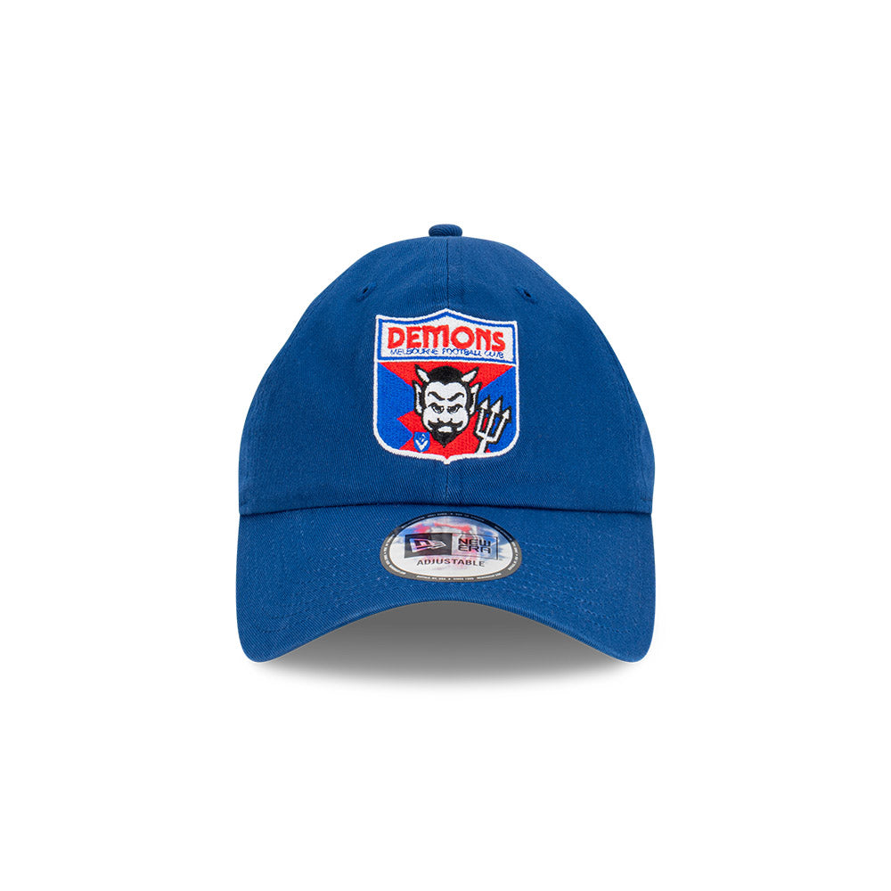 Melbourne Demons Hat - 2023 AFL Blue Retro Casual Classic Strapback - New Era